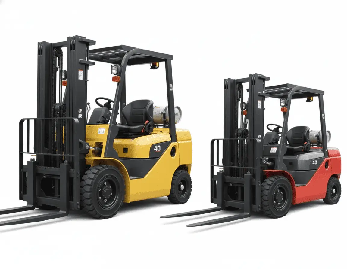 Forklift untuk pengangkatan dan pemindahan barang industri