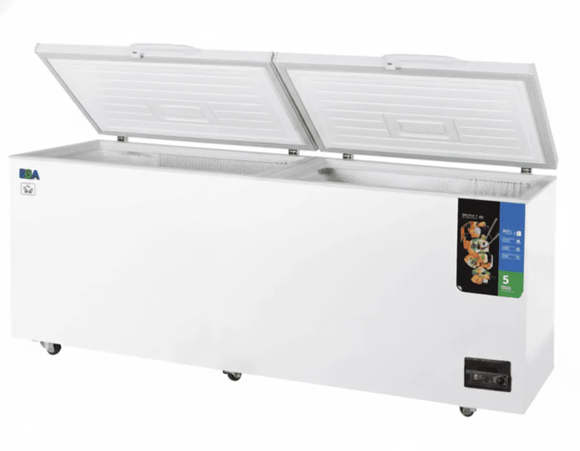 Freezer untuk penyimpanan produk dingin showcase