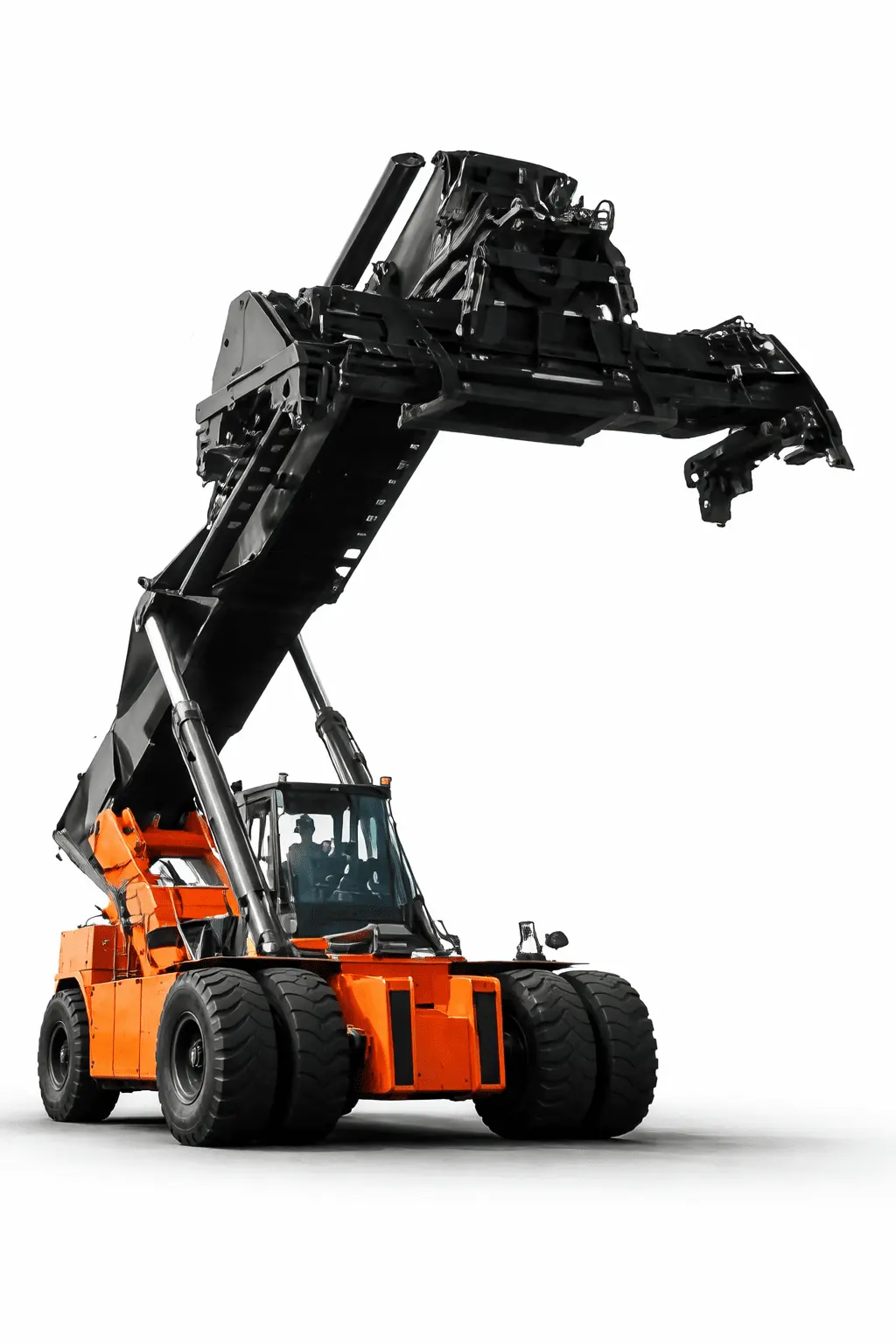 Reach Truck Reach Stacker untuk penanganan material tinggi